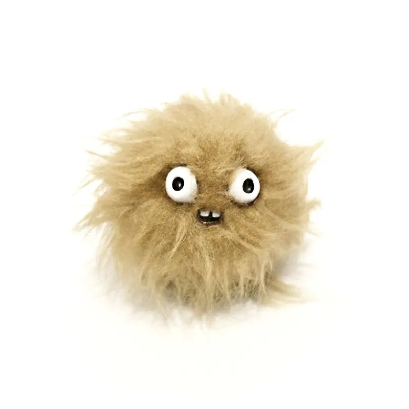 可愛い犬「毛バブ」（3Dプリント+フェイクファー）