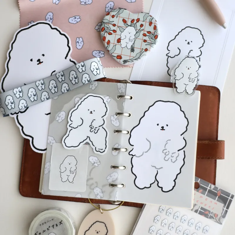 人気キャラ「ギャルピする犬」シリーズ