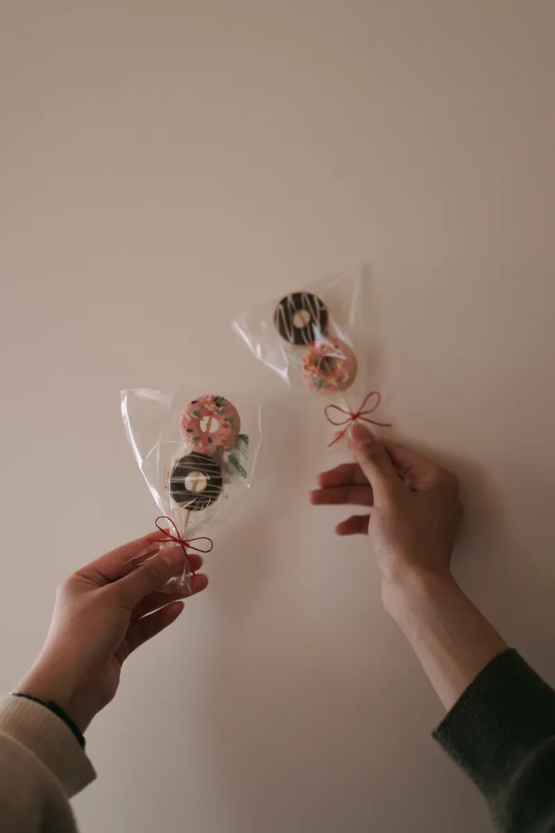 ドーナツPOP。小さくて可愛いドーナツ、写真映え間違いなし。