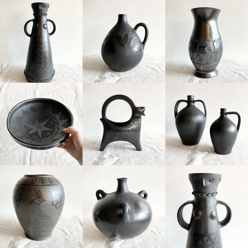 1960～70年代の黒陶コレクション