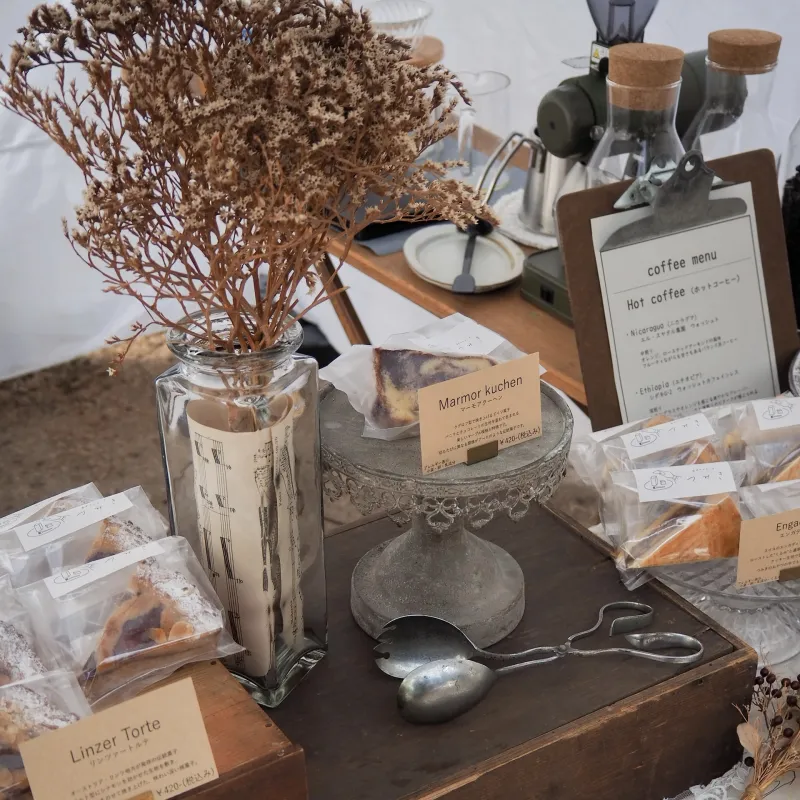 おやつとコーヒー つみき　＊16日・17日のみ