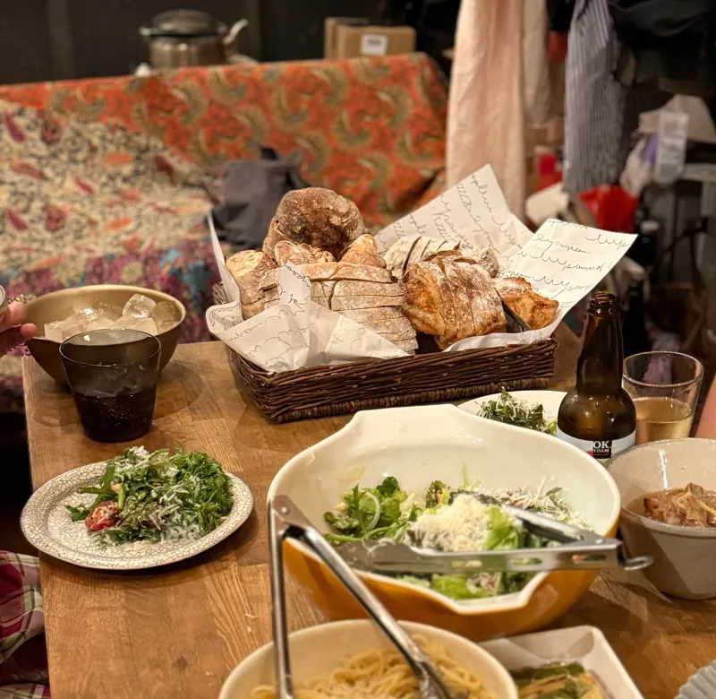 うちのパンは、いつものお食事に合わせて食べてもらいたいなと思ってます。