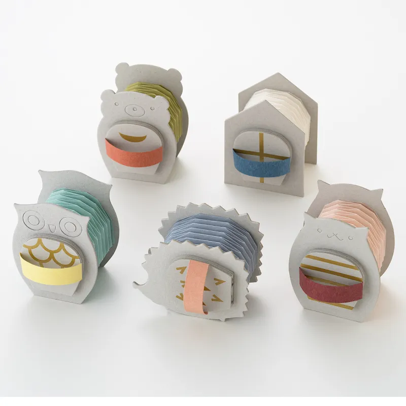 紙でつくる楽器、ペパニカの定番商品「森の音楽隊」