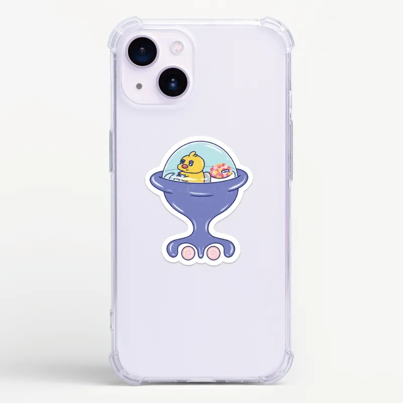 ぺろっぺステッカー全5種。貼るだけで、日常にちょっとした物語を。