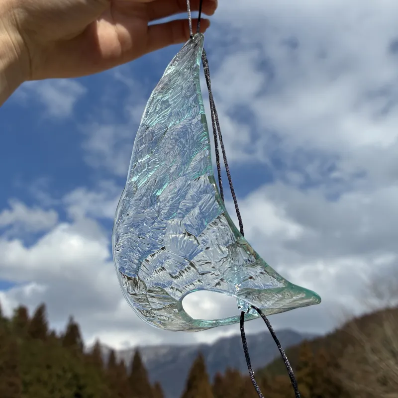 「イロイロガラスリング」色硝子が溶け合ってうまれる、唯一無二の色合いが特徴です！