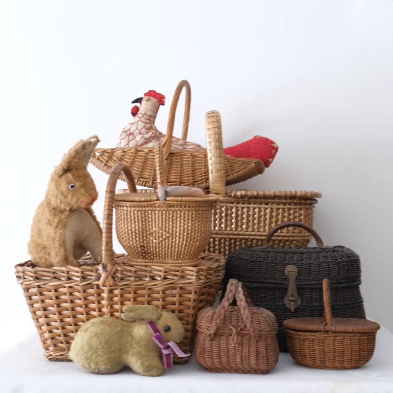 フランスで出会った人やドール用のいろいろなバスケット