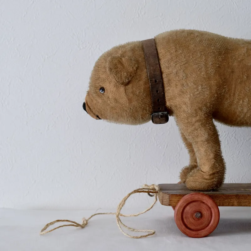 フランス生まれのクマの引ぐるま