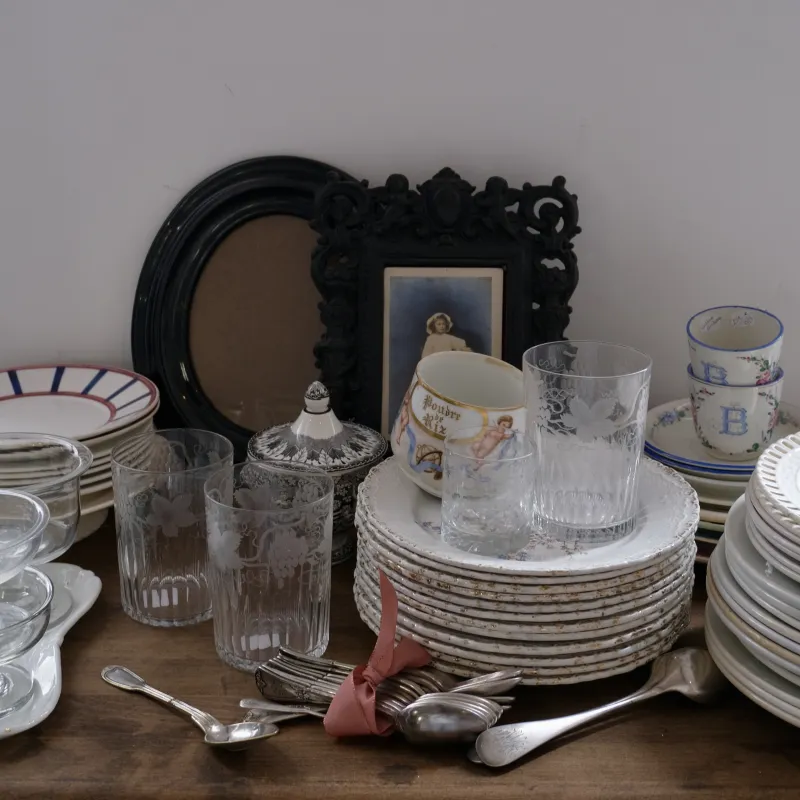 主にパリで出会ったカトラリーやお皿や雑貨