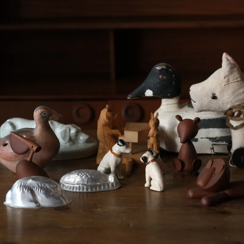 動物モチーフのアイテムがブース内のさまざまな場所で皆さまと会えるのを楽しみに待っています。