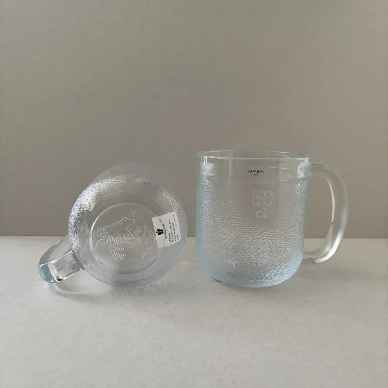 フィンランドを代表するビール「Karhu（カルフ）」のクマが刻印されているビアジョッキ。ほぼデッドストックと思われます！