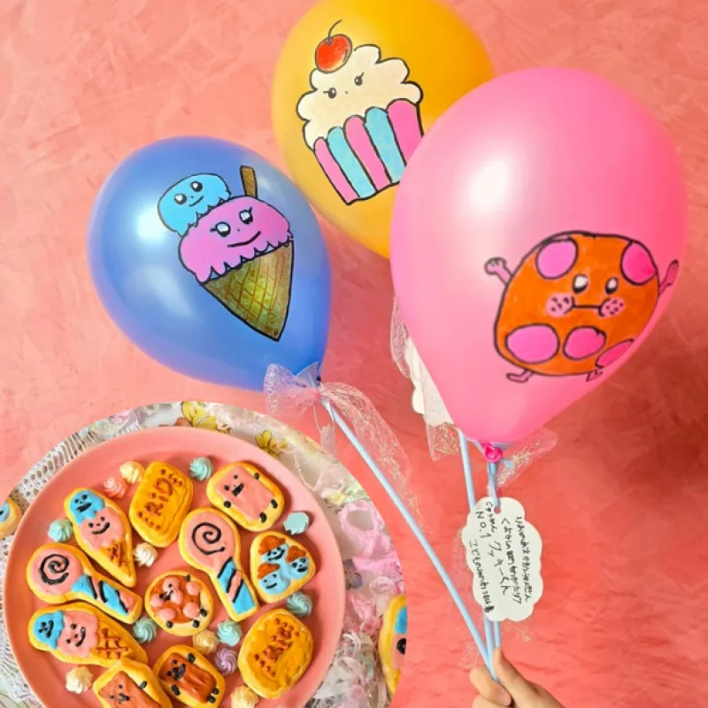 りおのお絵かき風船やさん 〜おかしの国のおはなし〜　＊16日のみ