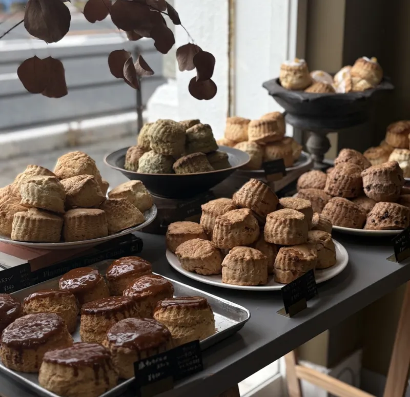 素朴ですが、食べ応えのあるスコーンです。