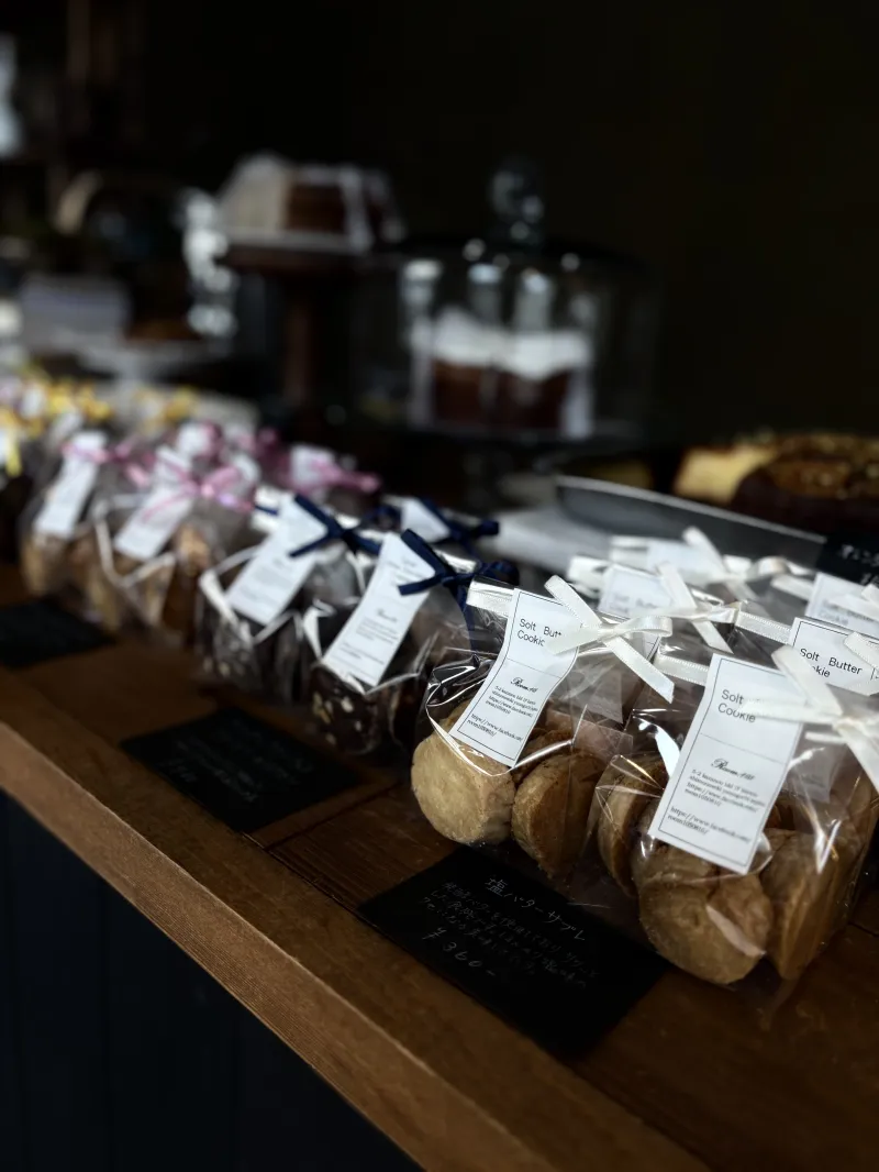 発酵バターを使用したクッキー類