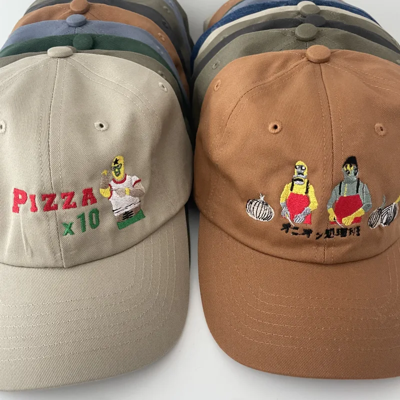 新商品です。人気のモチーフをキャップにも。