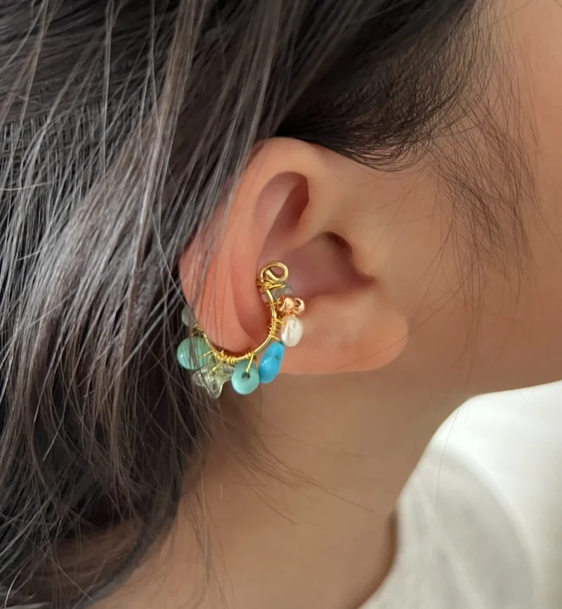 イヤーカフはコドモもオトナもサイズいろいろあります。