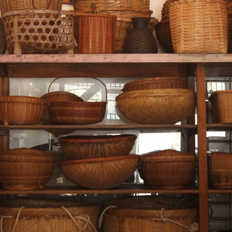 昭和の時代のカゴ色々