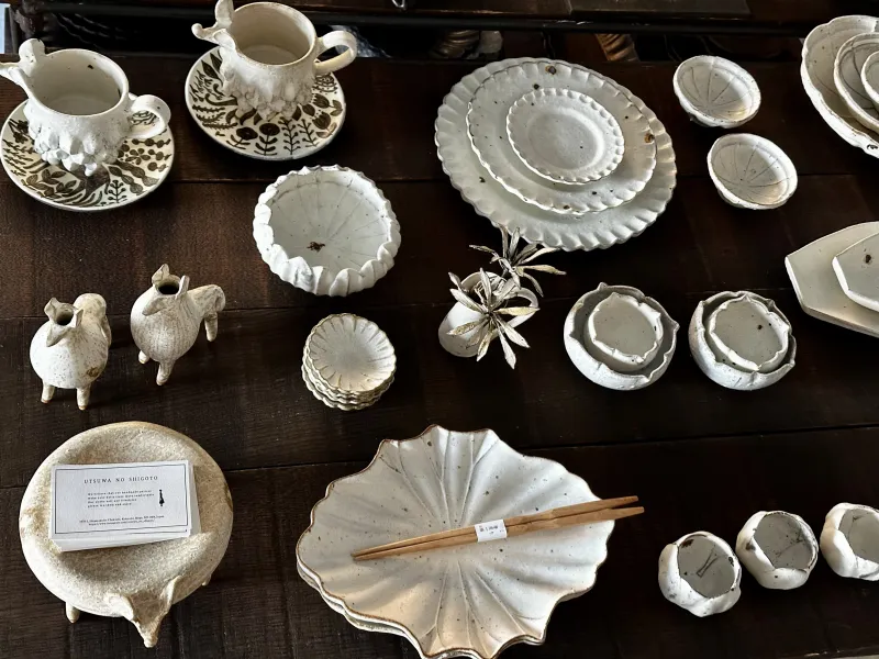テーブルコーディネートが楽しめる器やオブジェたち