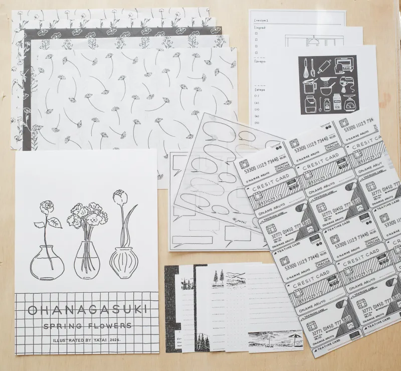 新作の紙物たちも東京蚤の市に新登場