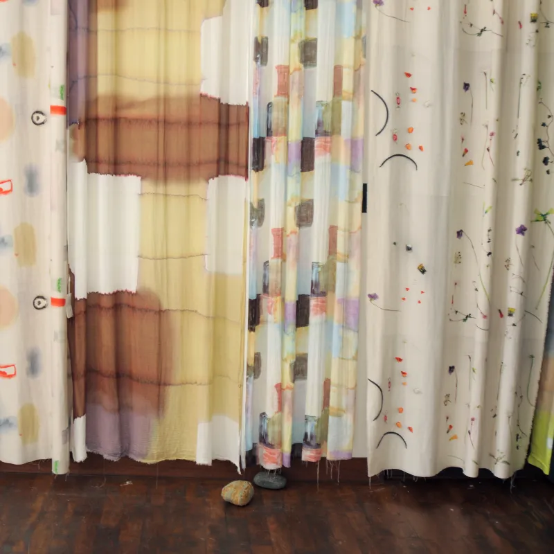 染めやプリントのテキスタイル