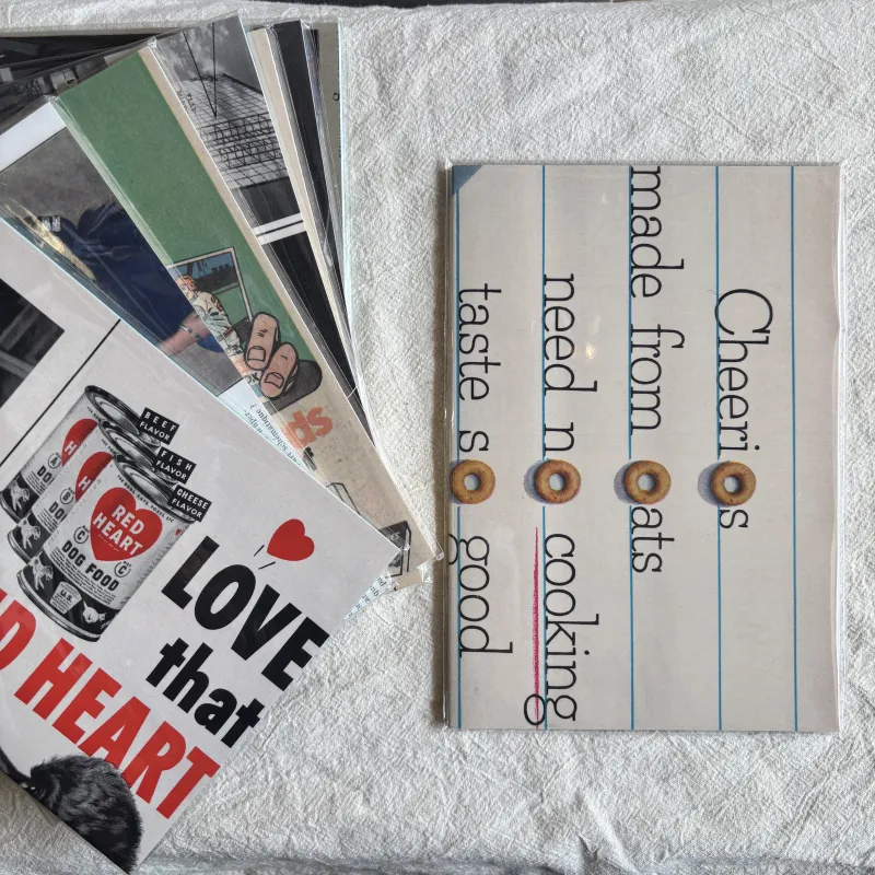 「VINTAGE COVER NOTE」古い紙モノをUPCYCLEして制作した オリジナルノート。全て柄が違う一点モノ！