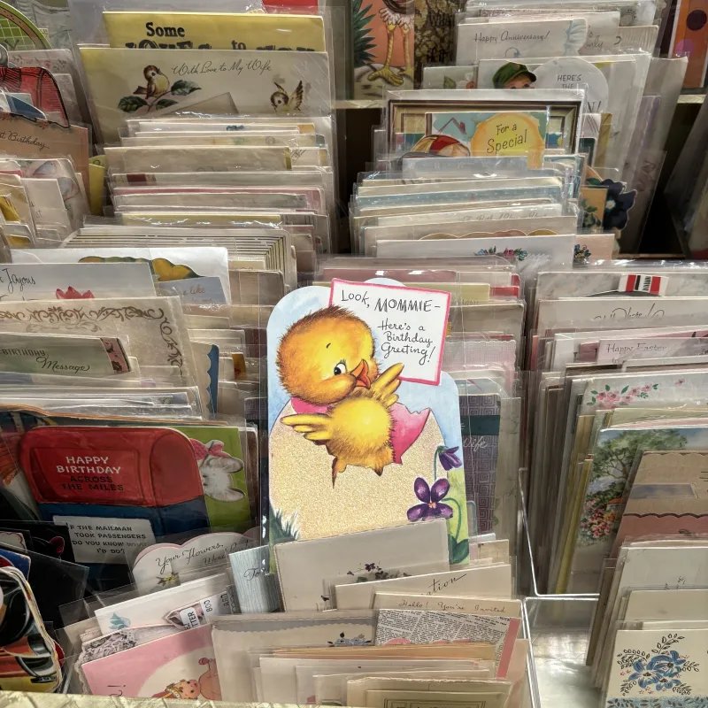 「VINTAGE GREETING CARD」カードで気持ちを贈る文化,思いを伝える小さなアート作品たち。 1940−1980年代を中心とした古き良き時代のグリーティングカード。