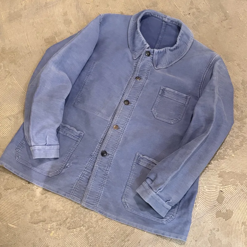 「French fisherman smock」フランスの漁師や船乗りの為の昔からの仕事着です。