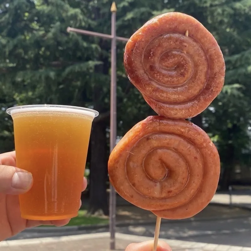 「うずまきちゃん」群馬県吾妻郡で頼れる同級生が育てた豚肉で作る自家製ソーセージです