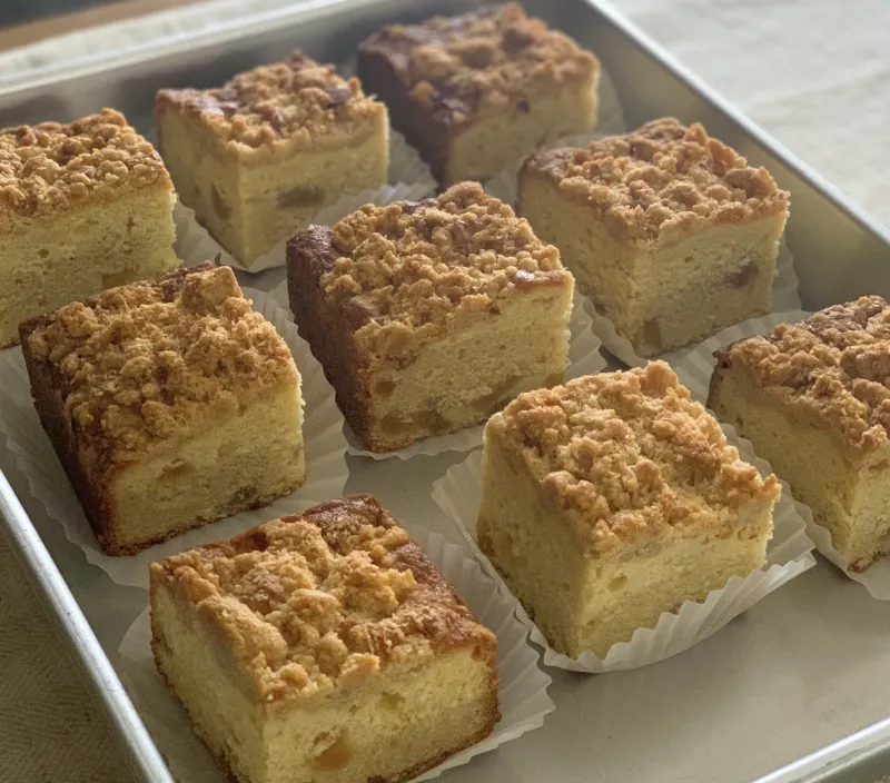 「パイナップルとココナッツのケーキ」