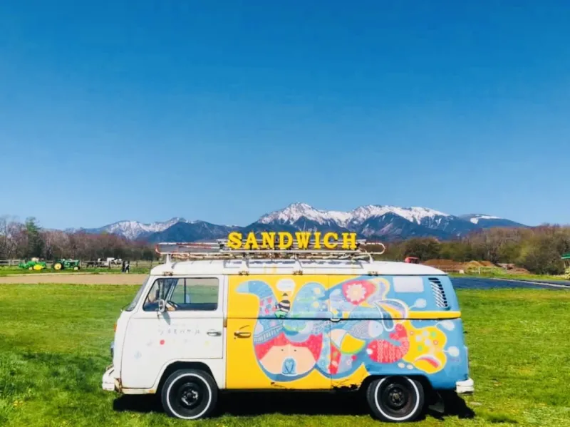 「ツキモ号」全国を旅するパートナー、ツキモ号。初めて北海道に上陸します！