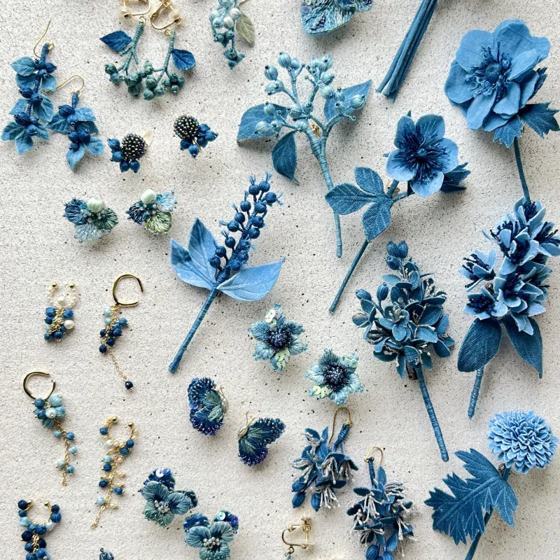 「青い花々」美しい藍染めの花々が大集合.jpeg