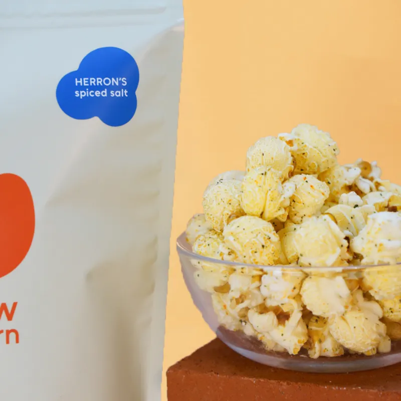 「スパイスソルト」スパイスブランドHERRONさんのスパイス塩を使用したアジアンテイストのフレーバー。