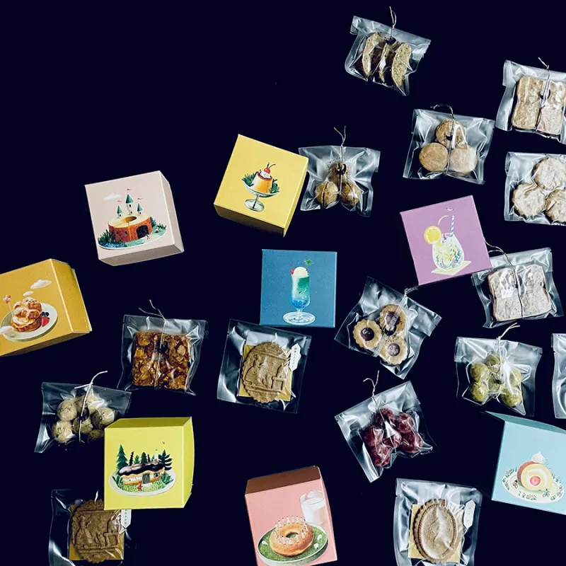 「クッキー箱」自分にお友達に心のこもった贈り物にどうぞ！