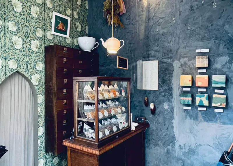 穀粒菓子店　雪ワタリテ麦イズル